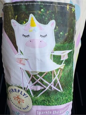 Firefly Kids Unicorn Camping Chair